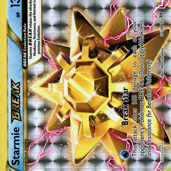 starmie break pokemon card value Starmie BREAK - 32/108
