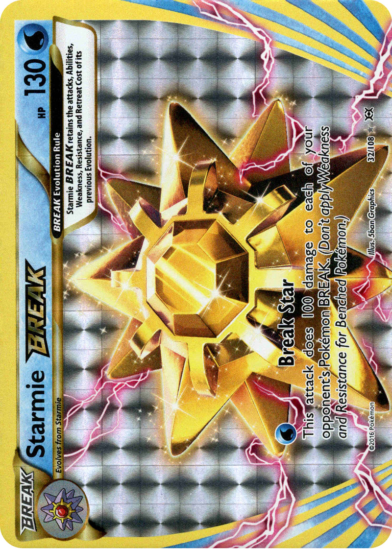 Starmie BREAK - 32/108 - Evolutions Card Cavern Trading Cards, LLC Starmie BREAK - 32/108 - Evolutions Card Cavern Trading Cards, LLC