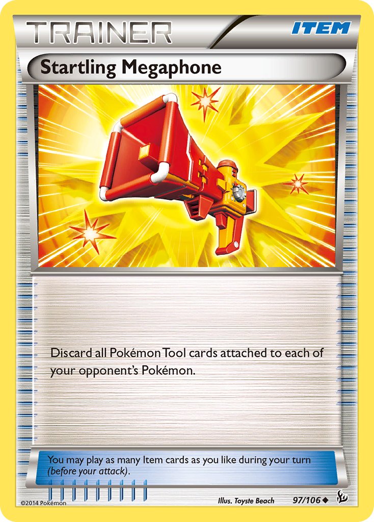Startling Megaphone - 97/106 - Flashfire - Card Cavern