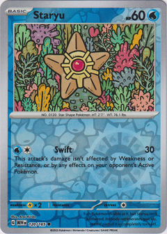 Staryu - 120/165 - Scarlet & Violet 151 - Reverse Holo - Card Cavern