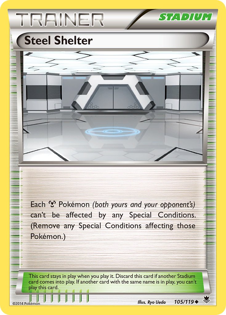 Steel Shelter - 105/119 - Phantom Forces - Card Cavern