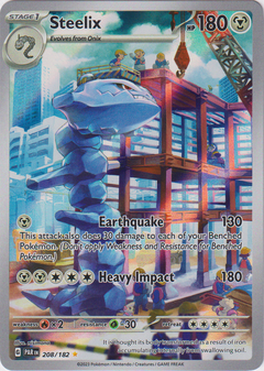 Steelix - 208/182 - Paradox Rift - Holo - Card Cavern