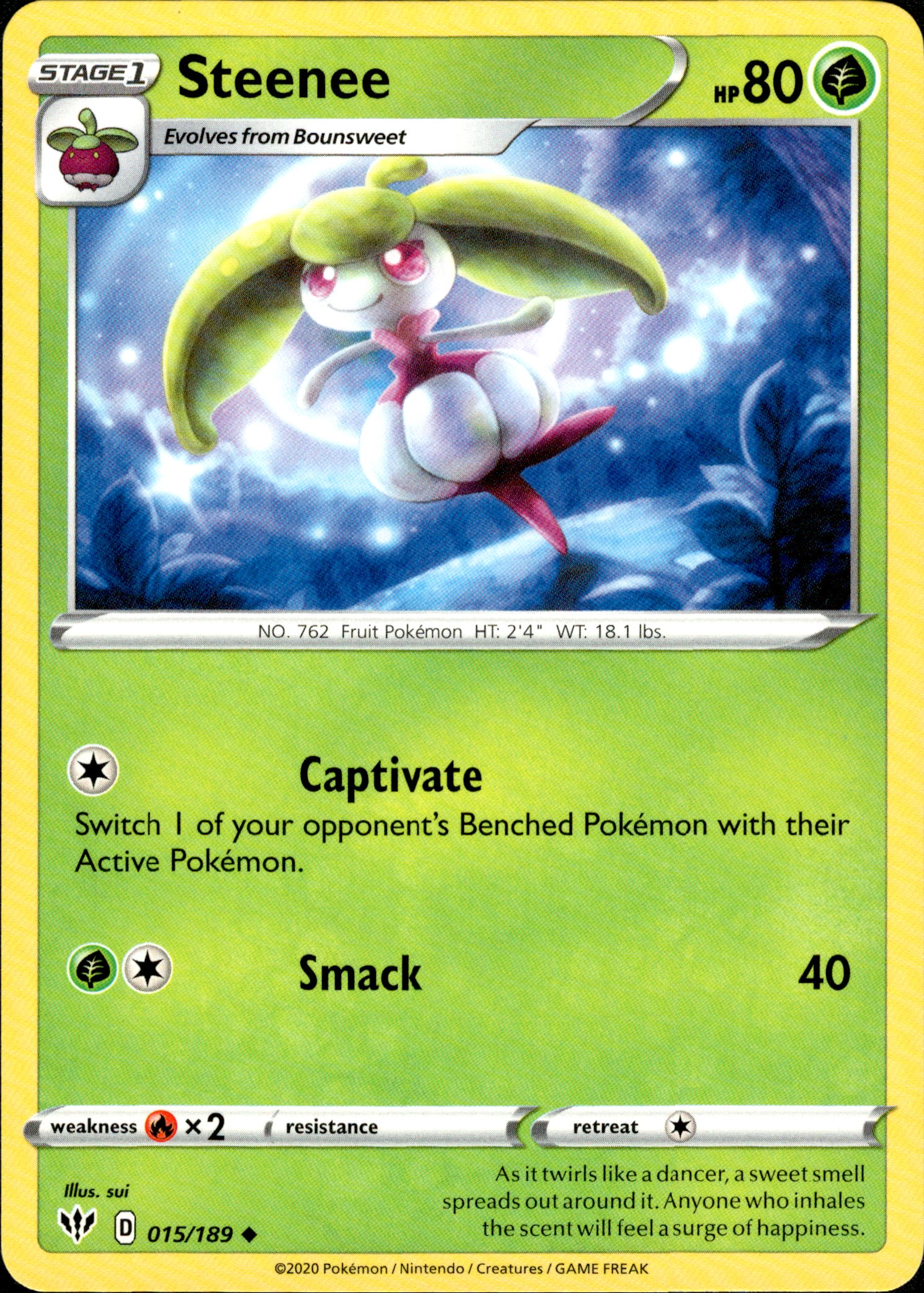Steenee - 15/189 - Darkness Ablaze - Card Cavern