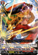 Strike Cannon of Dust Storm, Andrea - D-BT07/031EN - Raging Flames Against Emerald Storm - Card Cavern