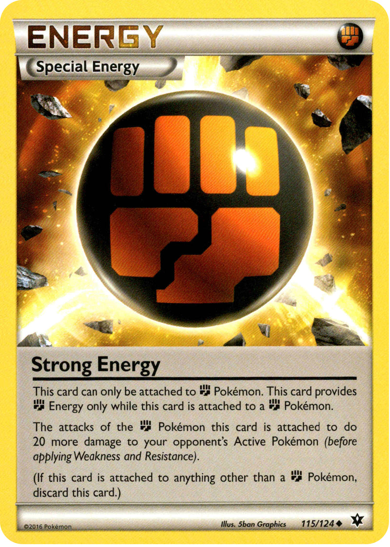 Strong Energy - 115/124 - Fates Collide - Card Cavern