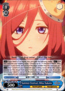 Summer Festival, Miku Nakano - 5HY/W83-TE43 - The Quintessential Quintuplets - Card Cavern