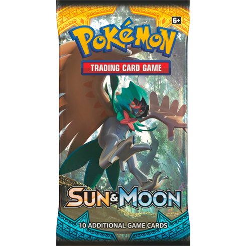 Sun & Moon Pokemon Booster Pack - Card Cavern
