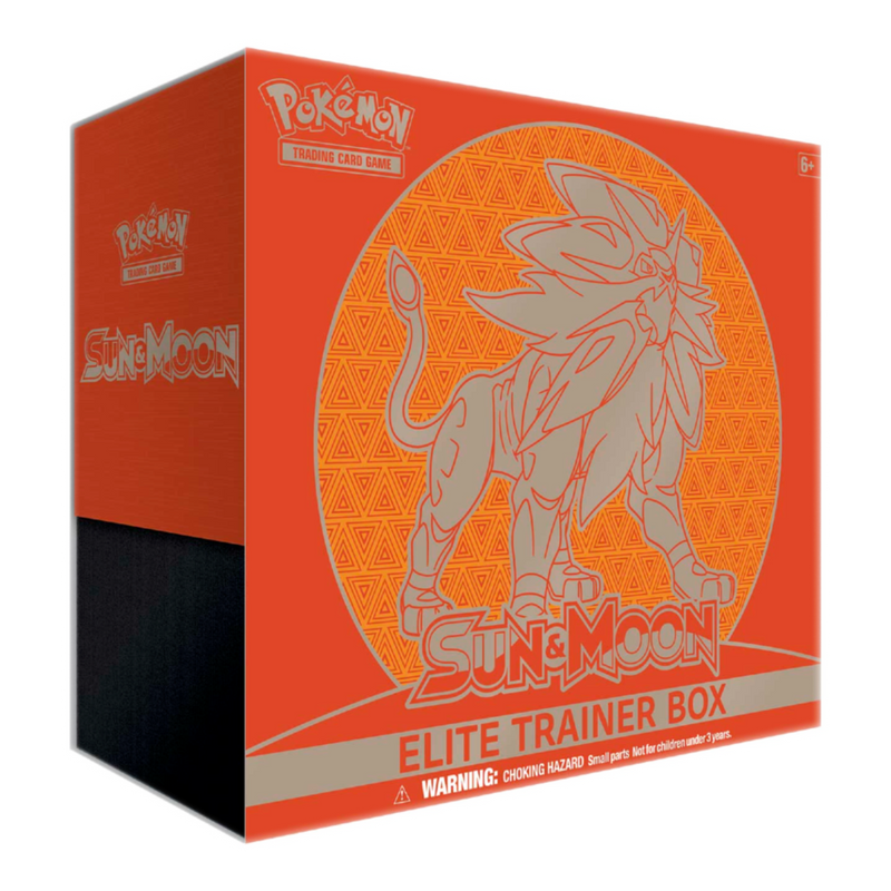 Sun & Moon -  Solgaleo (Orange) - Elite Trainer Box - Card Cavern