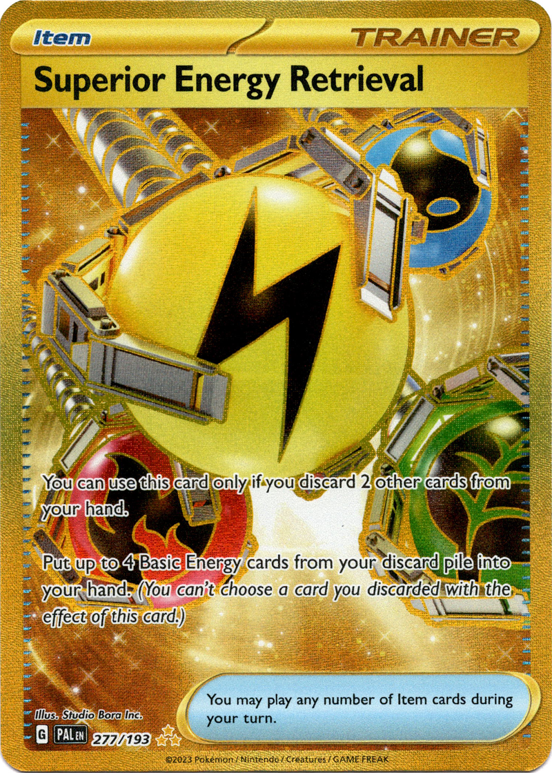 Superior Energy Retrieval - 277/193 - Paldea Evolved - Holo - Card Cavern
