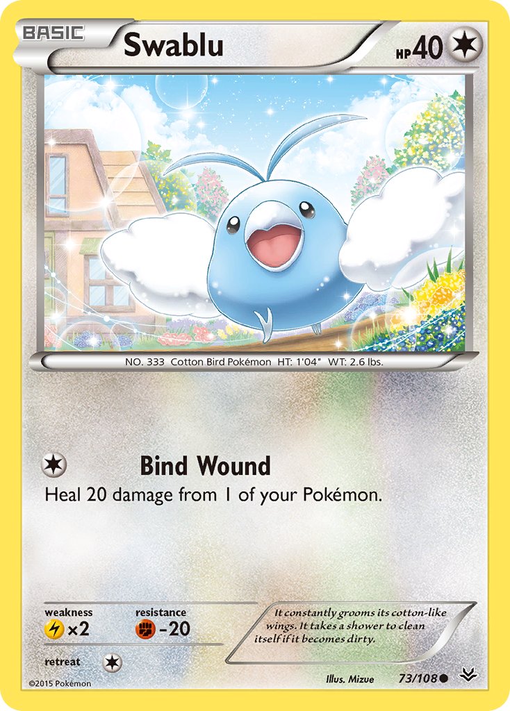 Swablu - 73/108 - Roaring Skies - Card Cavern
