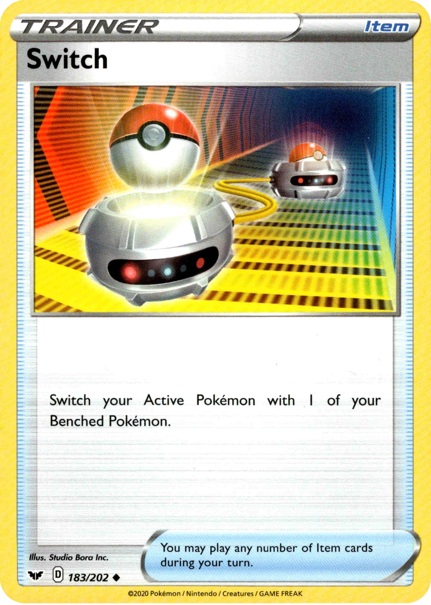 Switch - 183/202 - Sword & Shield - Card Cavern