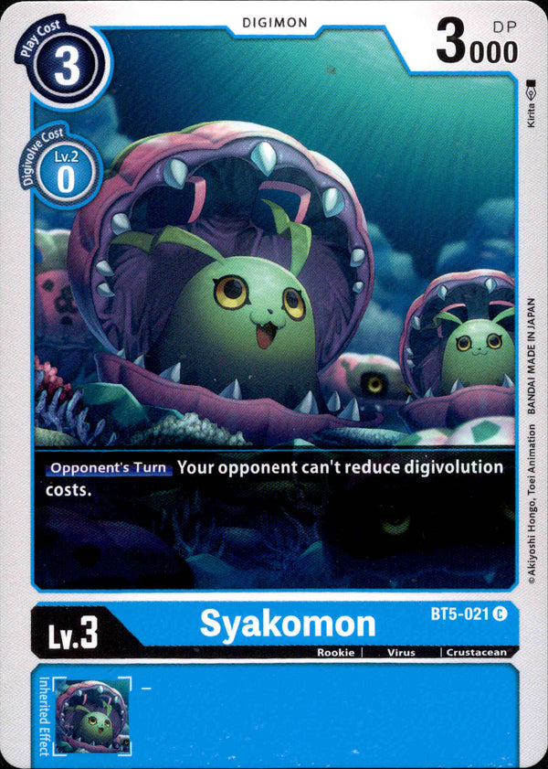 Syakomon - BT5-021 - Battle Of Omni - Card Cavern