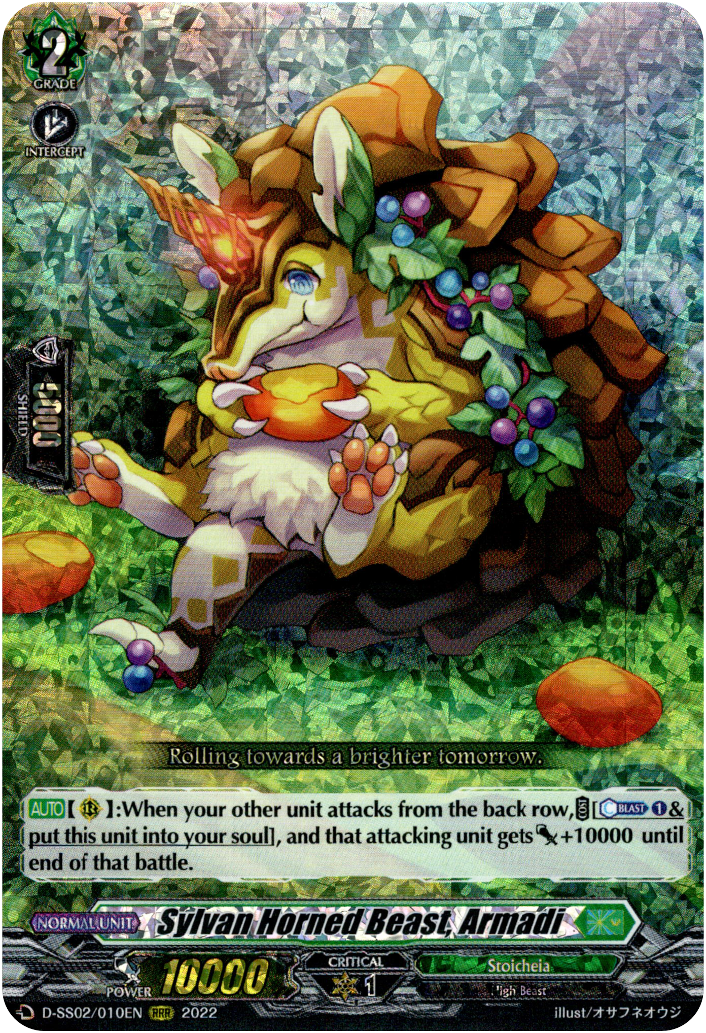 Sylvan Horned Beast, Armadi - D-SS02/010EN - Festival Collection 2022 - Card Cavern