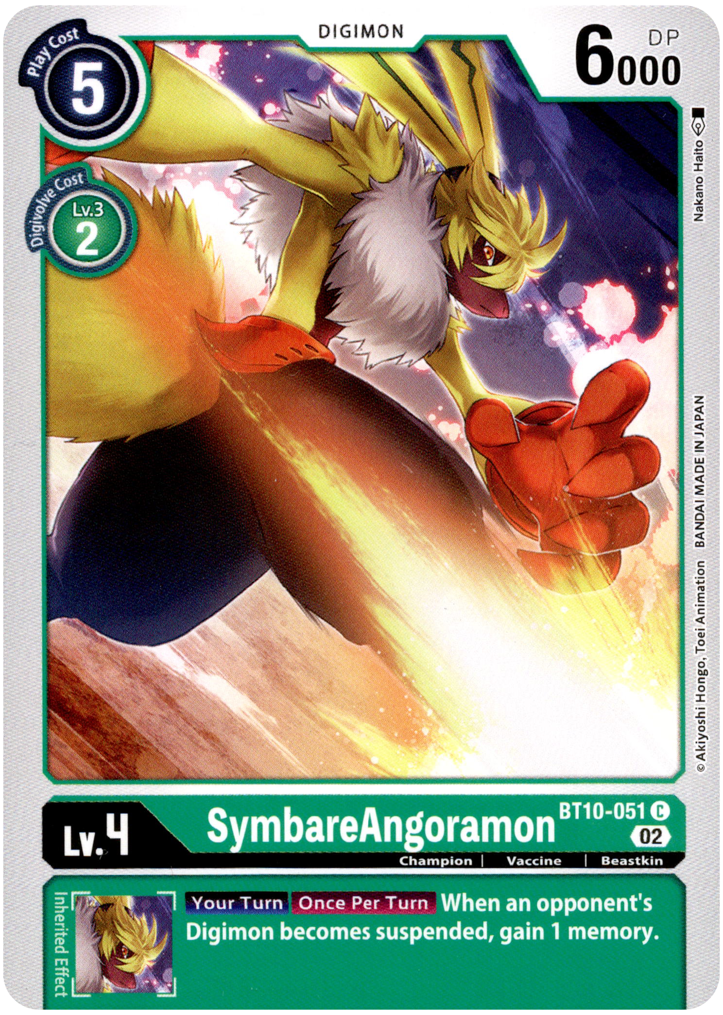 SymbareAngoramon - BT10-051 C - Xros Encounter - Card Cavern