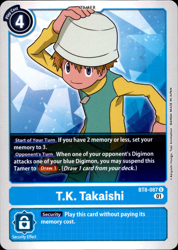 T.K. Takaishi - BT8-087 U - New Awakening - Card Cavern