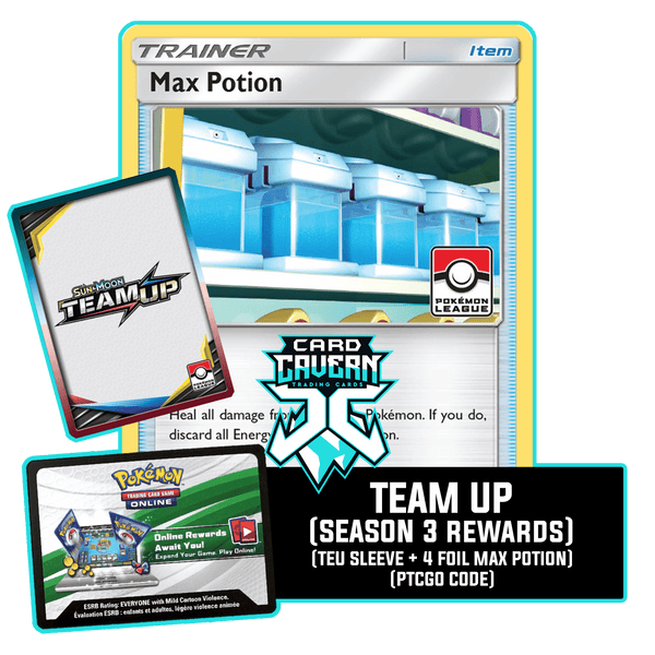Team Up Season 3 PTCGO Code - Card Cavern