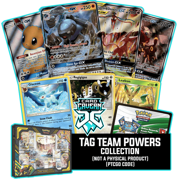 Tag Team Powers - Promos - PTCGO Code - Card Cavern