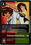 Tai Kamiya & Kari Kamiya - BT9-084 R - X Record - Foil - Card Cavern