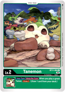 Tanemon - BT11-004 C - Dimensional Phase - Card Cavern