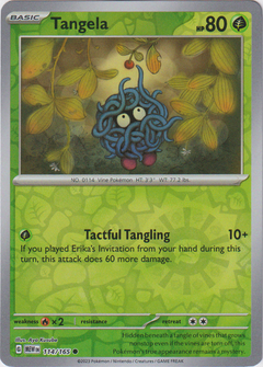 Tangela - 114/165 - Scarlet & Violet 151 - Reverse Holo - Card Cavern