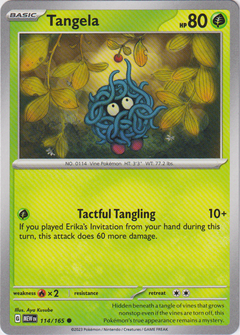 Tangela - 114/165 - Scarlet & Violet 151 - Card Cavern
