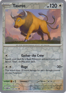 Tauros - 128/165 - Scarlet & Violet 151 - Reverse Holo - Card Cavern