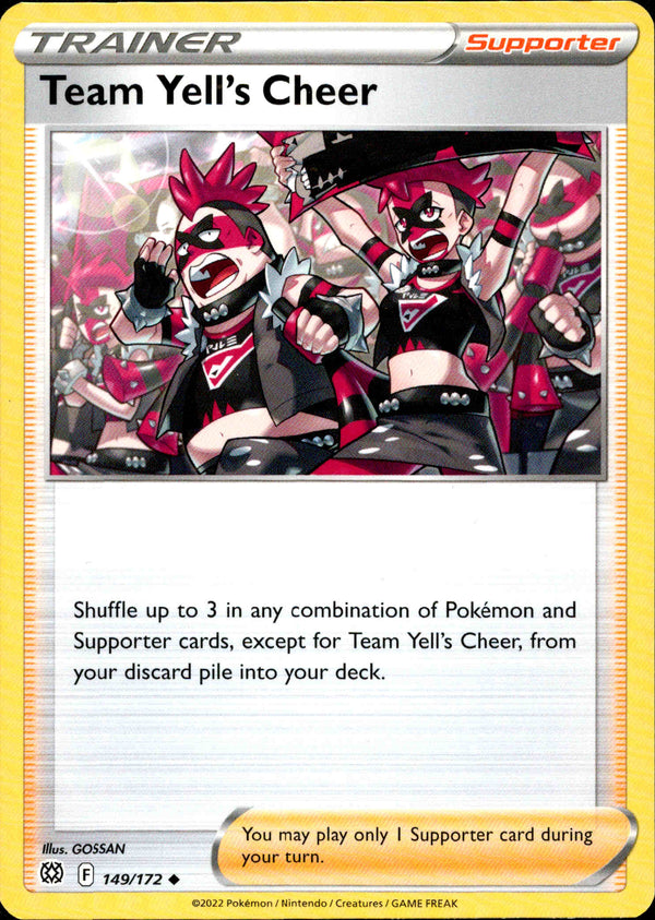 Team Yell's Cheer - 149/172 - Brilliant Stars - Card Cavern