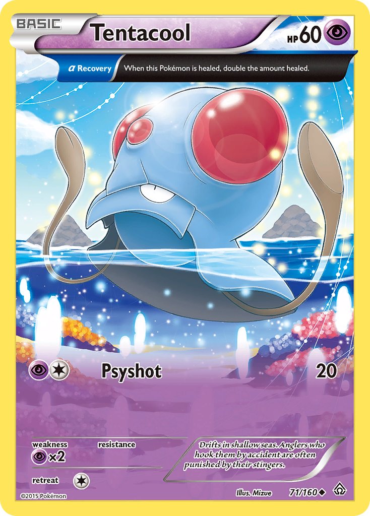 Tentacool - 71/160 - Primal Clash - Card Cavern