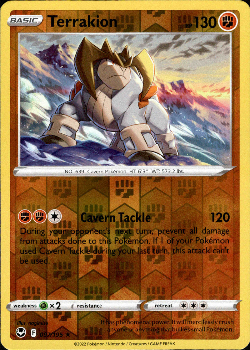 Terrakion - 097/195 - Silver Tempest