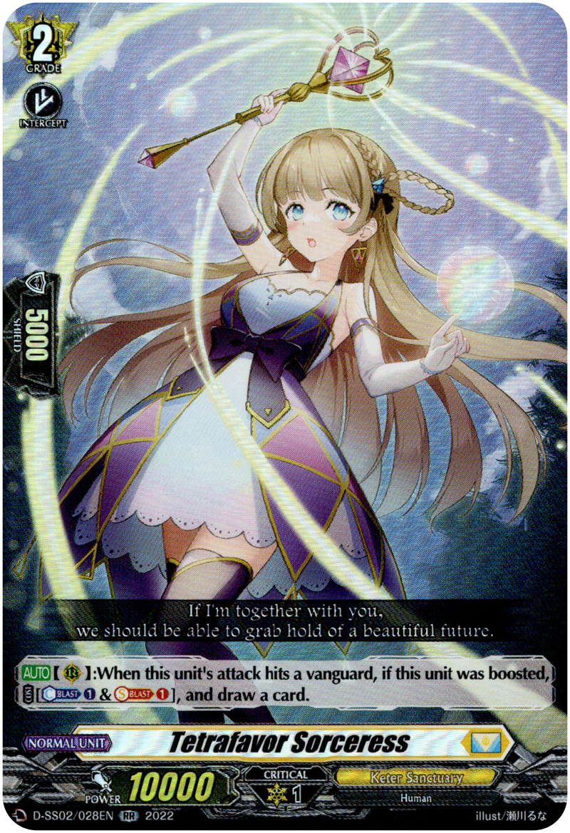 Tetrafavor Sorceress - D-SS02/028EN - Festival Collection 2022 - Card Cavern