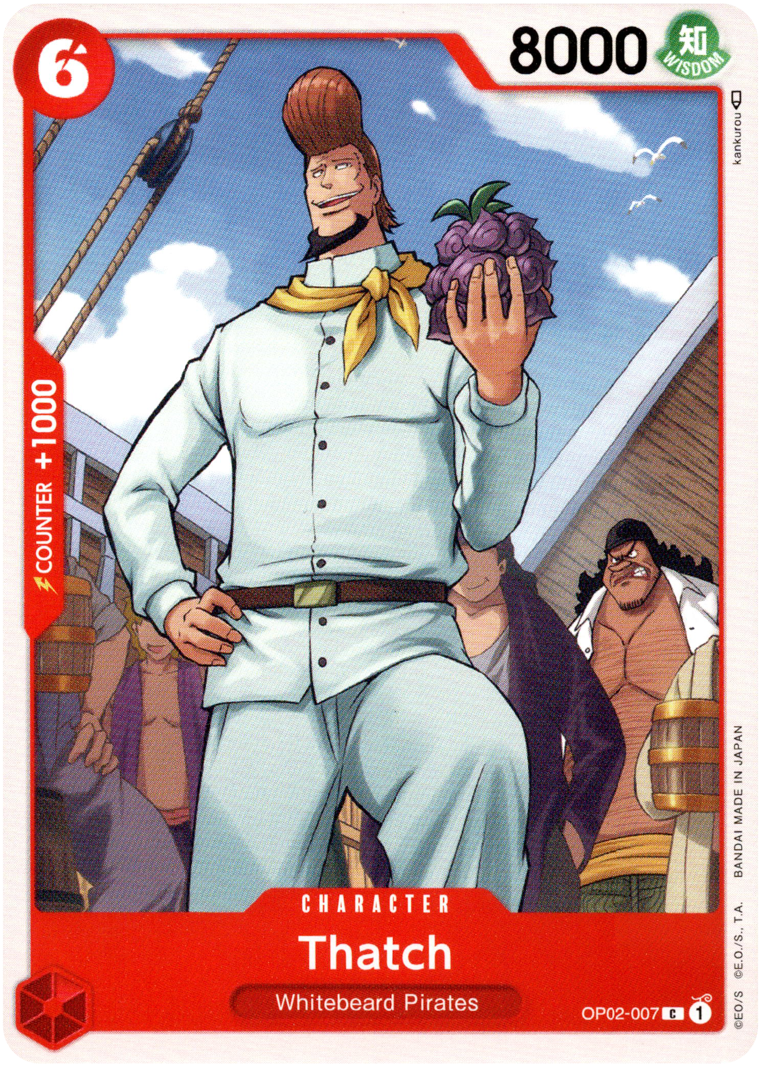 Thatch - OP02-007 - Paramount War - Card Cavern