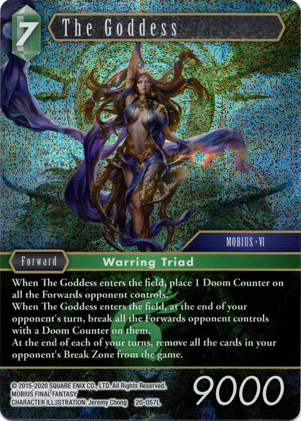 The Goddess - 20-057L - Dawn of Heroes - Foil - Card Cavern