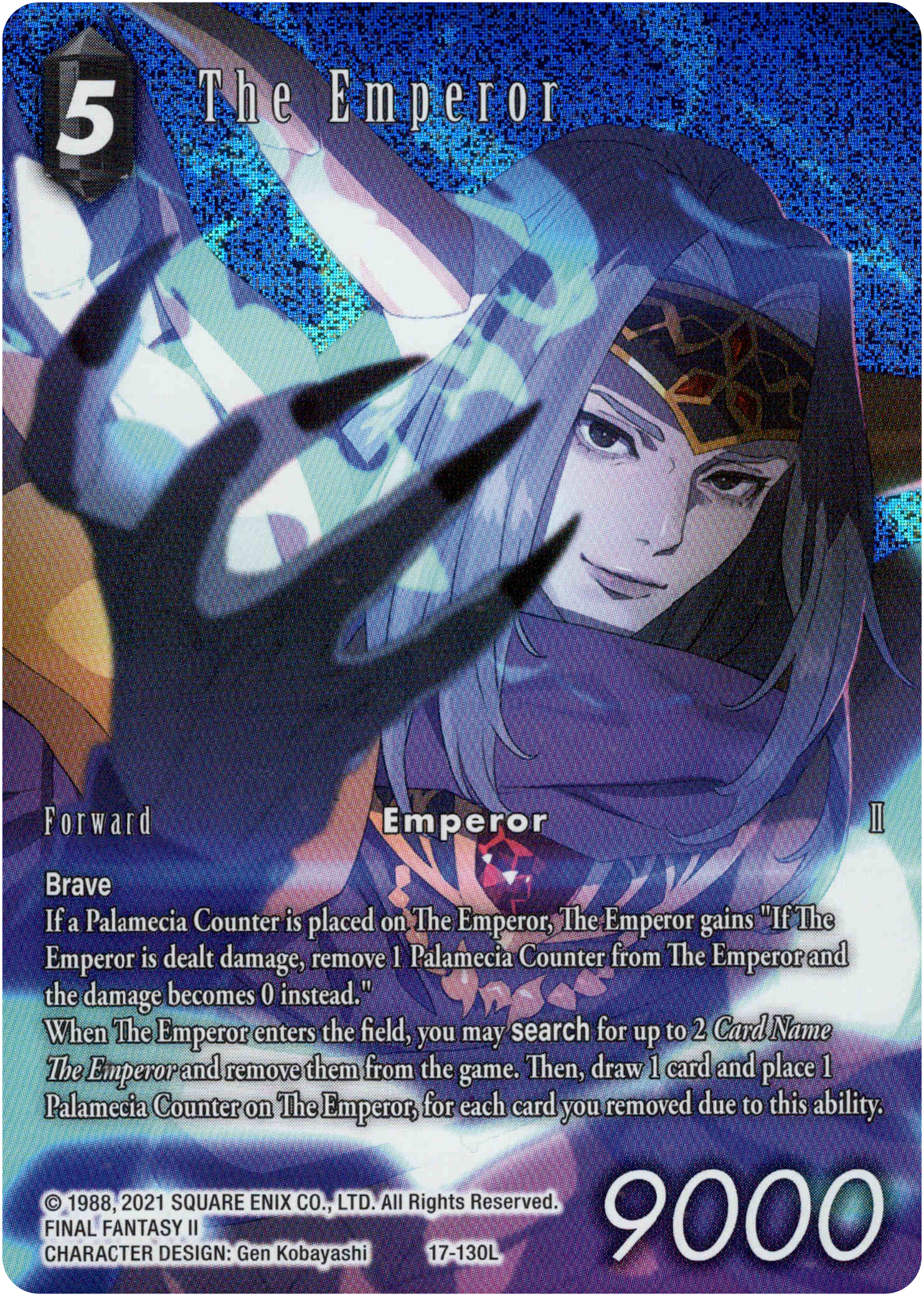 The Emperor Full Art - 17-130L - Rebellion's Call - Foil - Card Cavern
