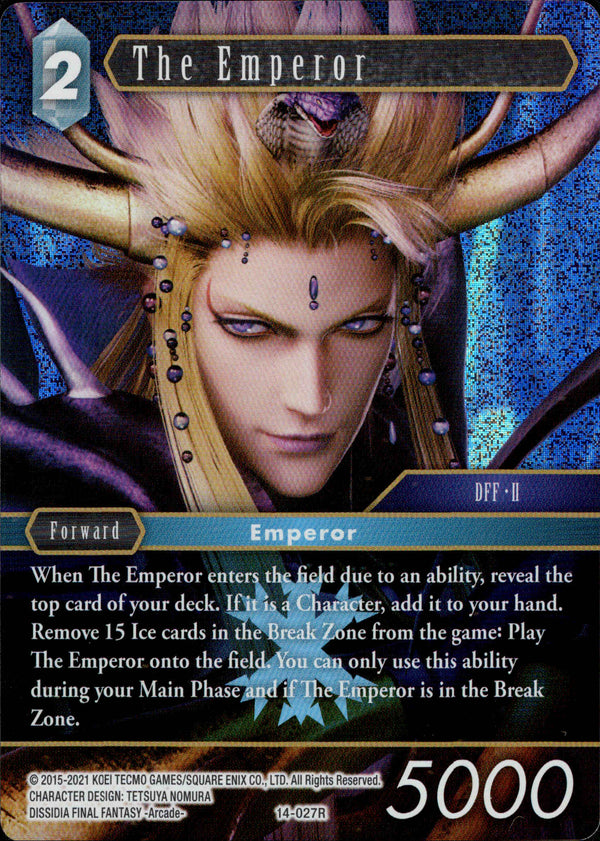 The Emperor - 14-027R - Opus XIV - Foil - Card Cavern