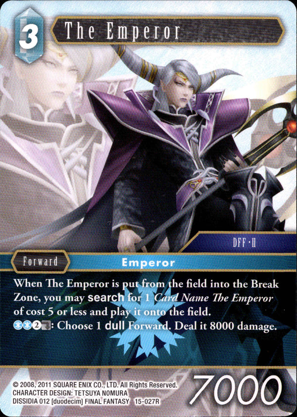 The Emperor - 15-027R - Crystal Dominion - Card Cavern