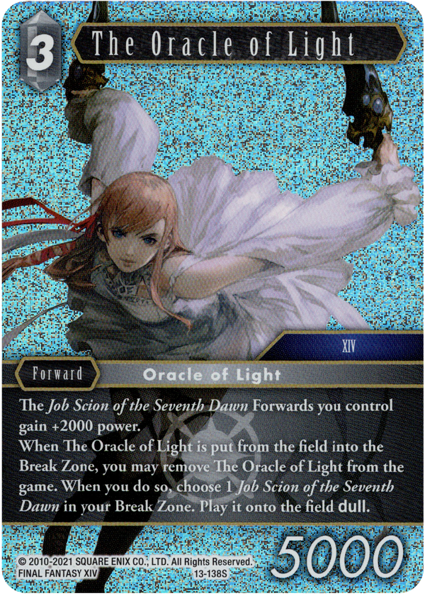 The Oracle of Light - 13-138S - Opus XIII - Foil - Card Cavern