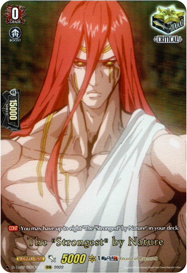 The "Strongest" by Nature - D-TB02/RGR70EN - Record of Ragnarok - Card Cavern
