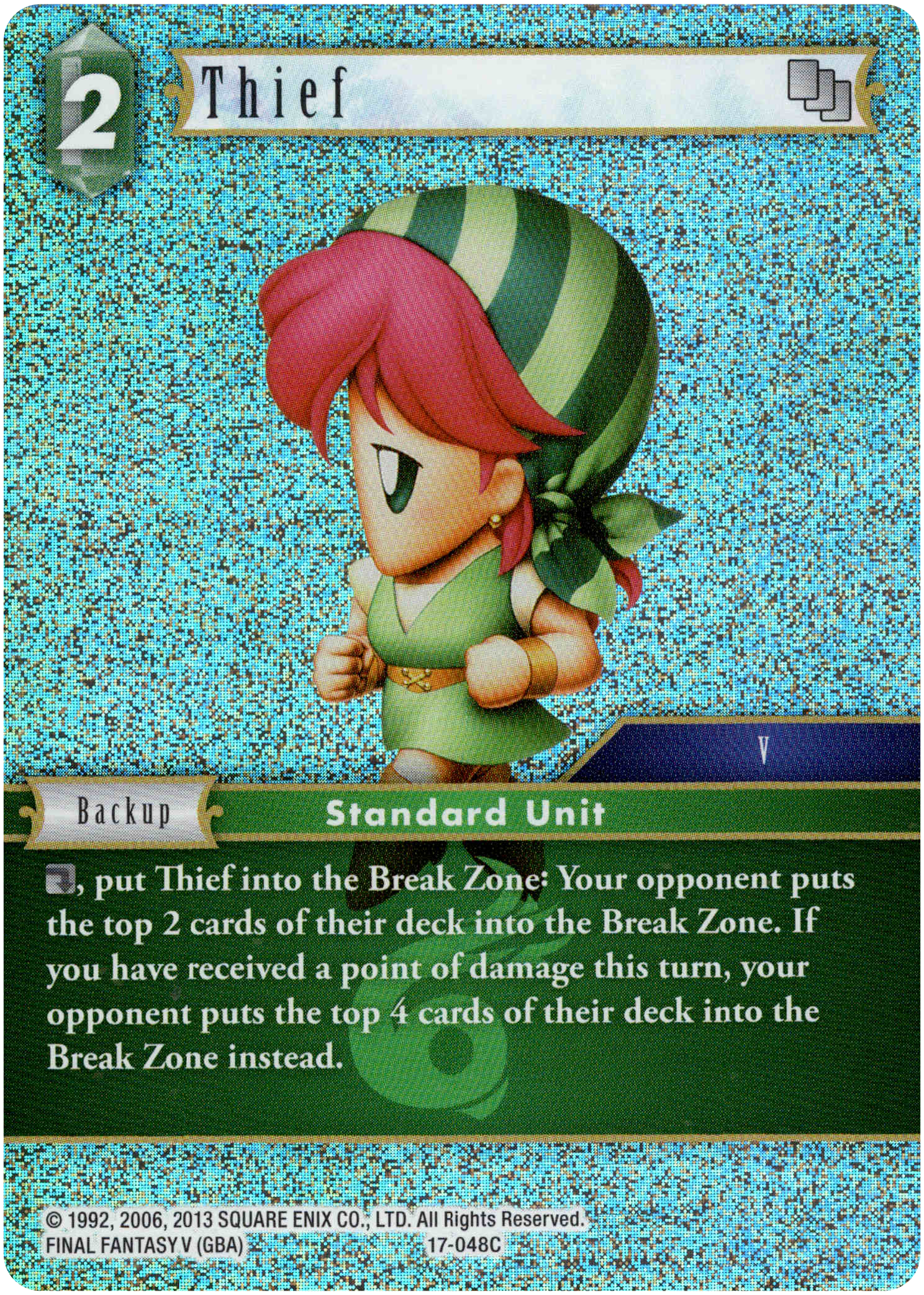 Thief - 17-048C - Rebellion's Call - Foil - Card Cavern