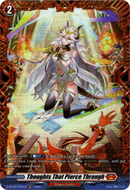 Thoughts That Pierce Through - D-BT06/FR07EN - Blazing Dragon Reborn - Card Cavern