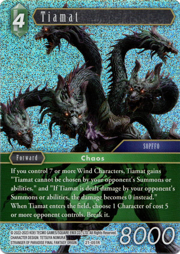 Tiamat - 21-051R - Beyond Destiny - Foil - Card Cavern