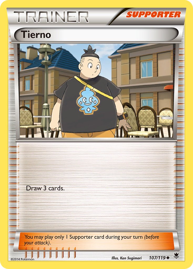 Tierno - 107/119 - Phantom Forces - Card Cavern