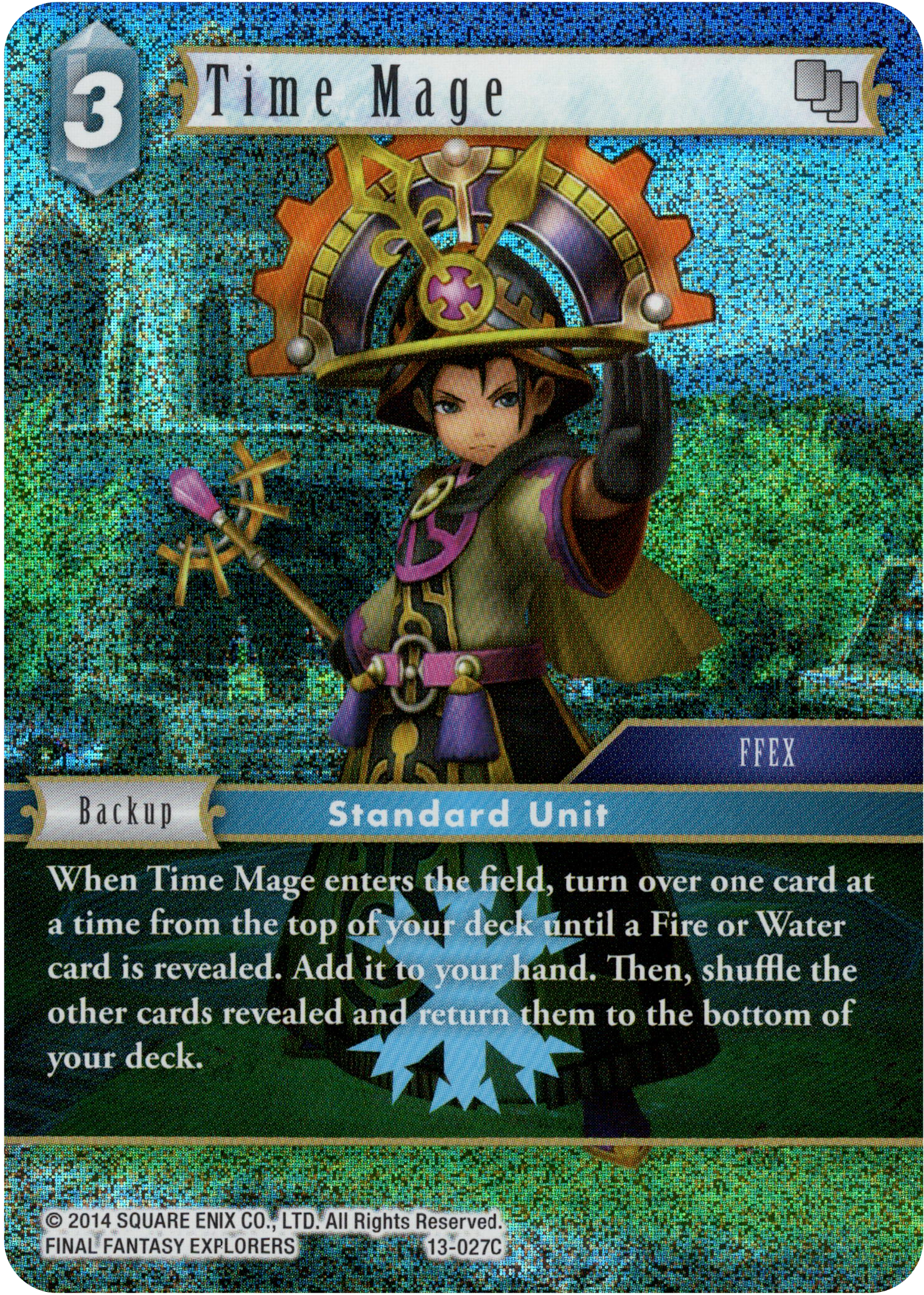 Time Mage - 13-027C - Opus XIII - Foil - Card Cavern