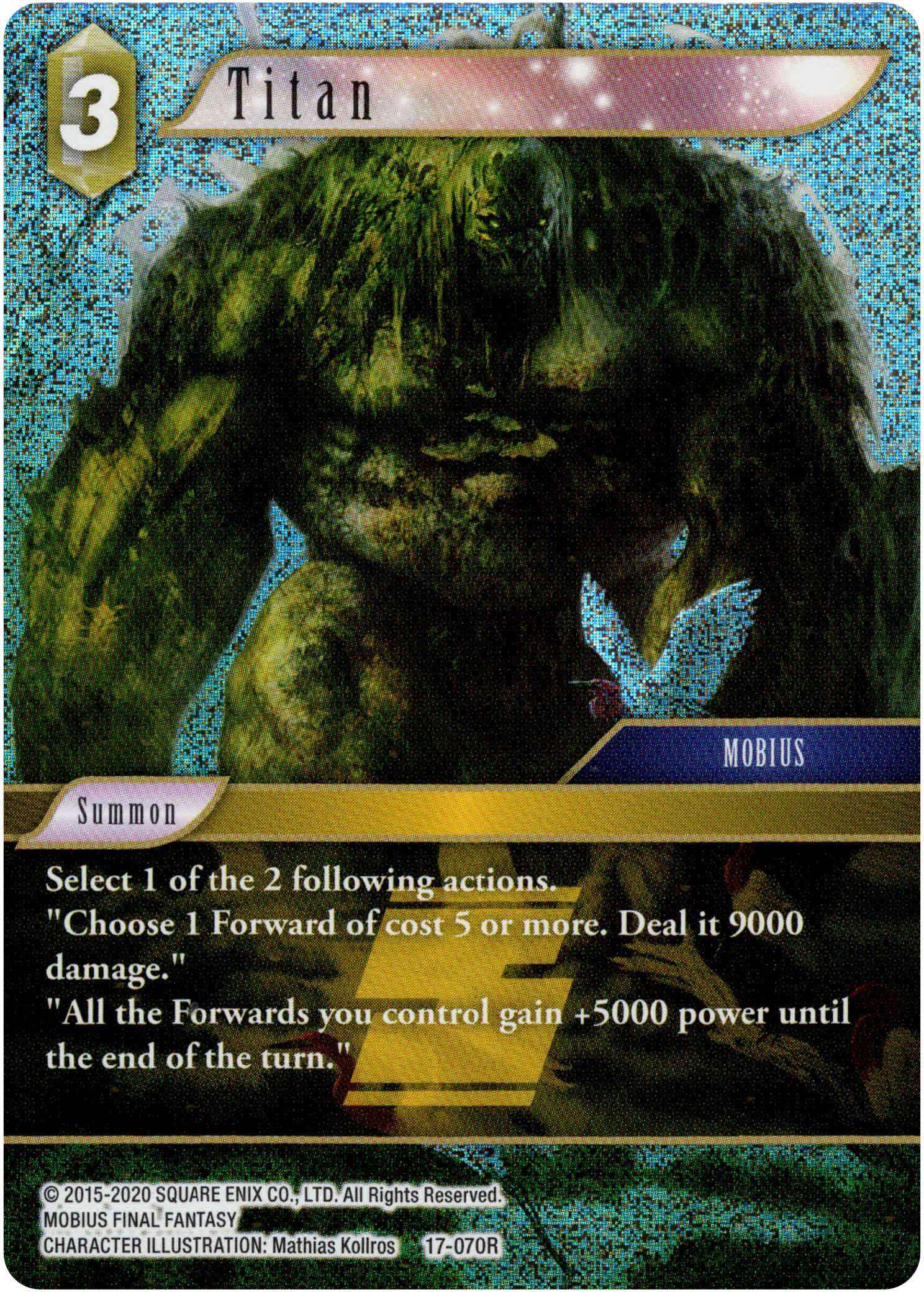 Titan - 17-070R - Rebellion's Call - Foil - Card Cavern