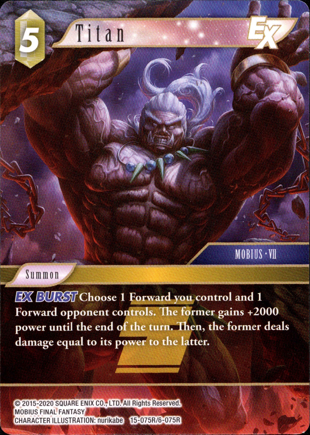 Titan - 15-075R/6-075R - Crystal Dominion - Card Cavern