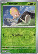 Toedscool - 024/198 - Scarlet & Violet - Reverse Holo - Card Cavern