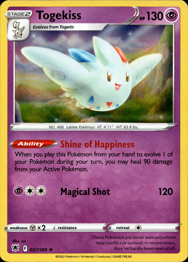 Togekiss - 057/189 - Astral Radiance - Holo - Card Cavern