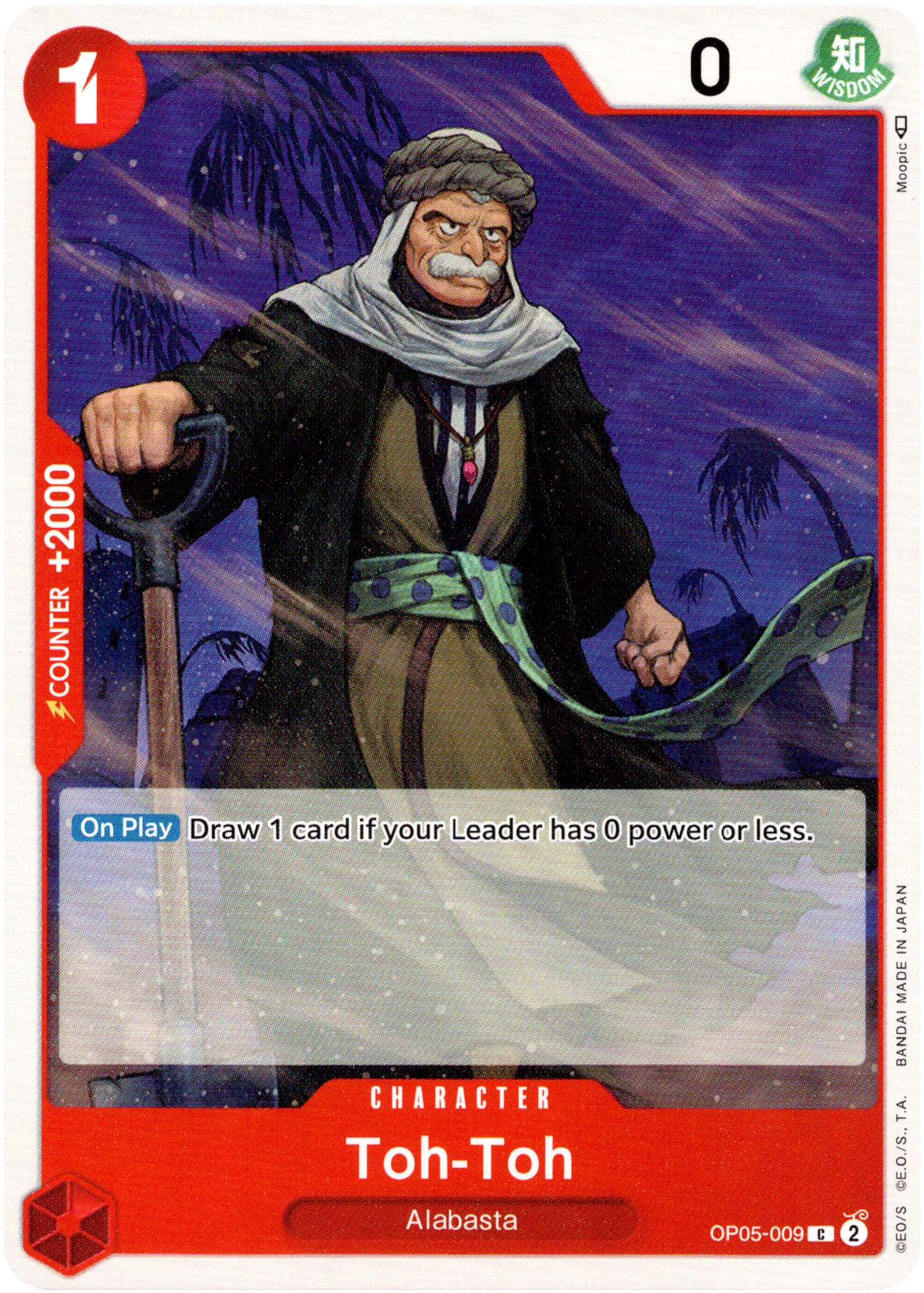 Toh-Toh - OP05-009 - Awakening of the New Era - Card Cavern