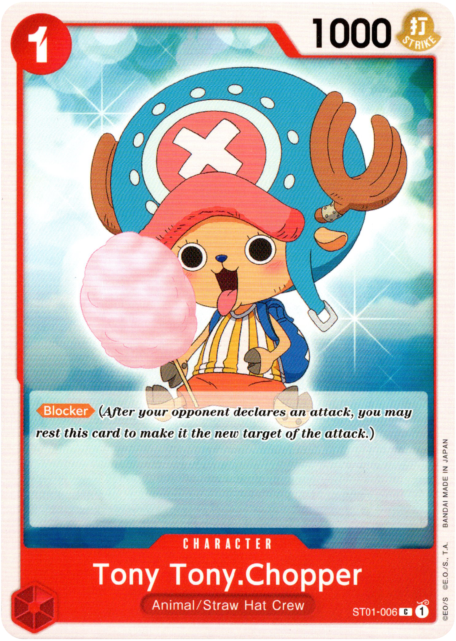 Tony Tony.Chopper - ST01-006 C - Starter Deck - Card Cavern