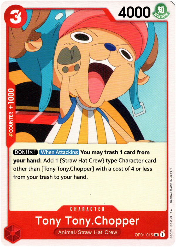 Tony Tony.Chopper - OP01-015 UC - Romance Dawn - Card Cavern