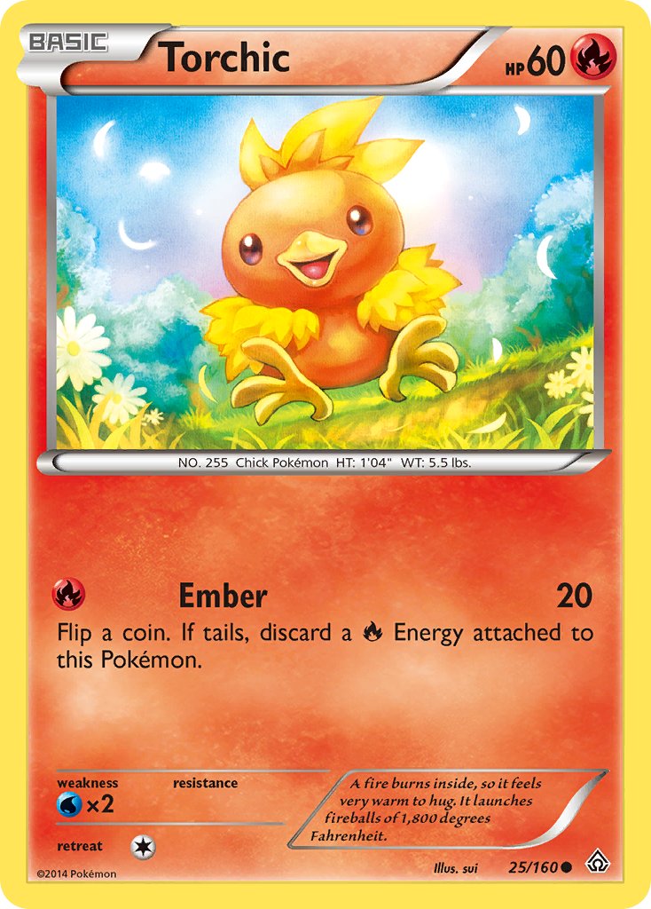 Torchic - 25/160 - Primal Clash - Card Cavern